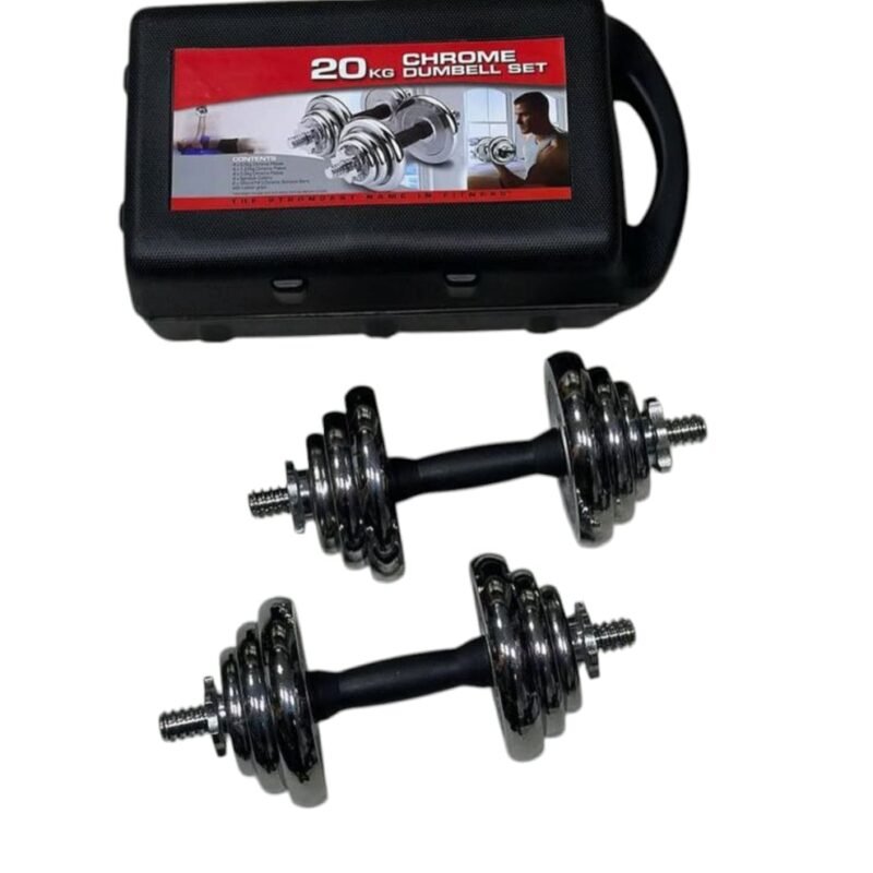 20KG Dumbbells Cased Weights Lifting