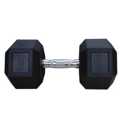 20KG hexagonal dumbbells