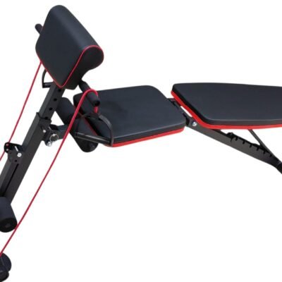 Adjustable gym workout bench