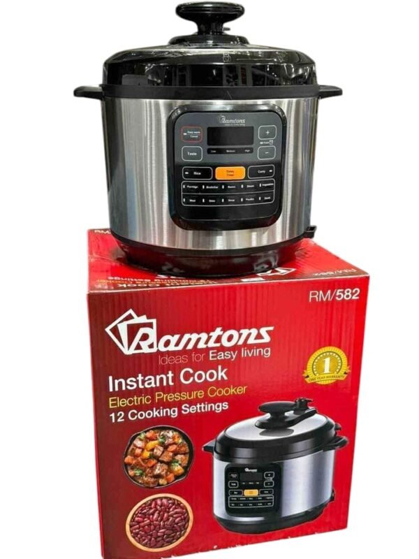 Ramtons 6L Instant cook pressure cooker - Image 2