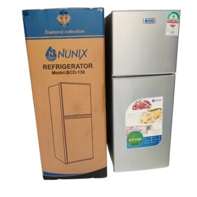 Nunix 138 litres double door refrigerator