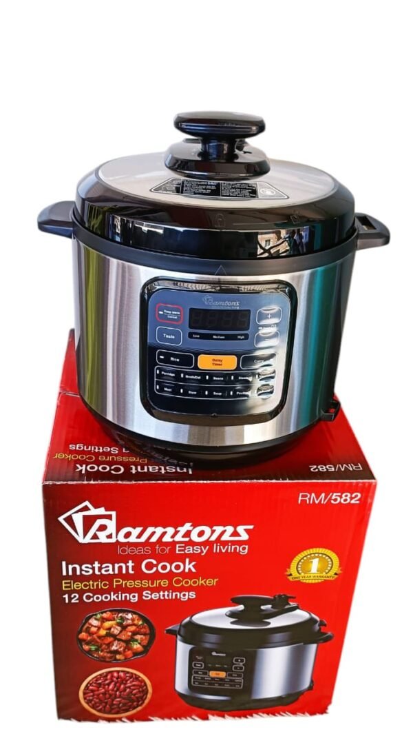 Ramtons 6L Instant cook pressure cooker
