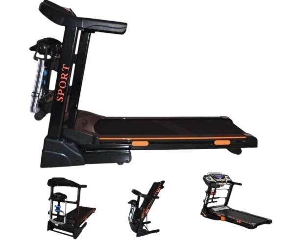 T400ms Auto Incline electric treadmill with LED display - Image 3